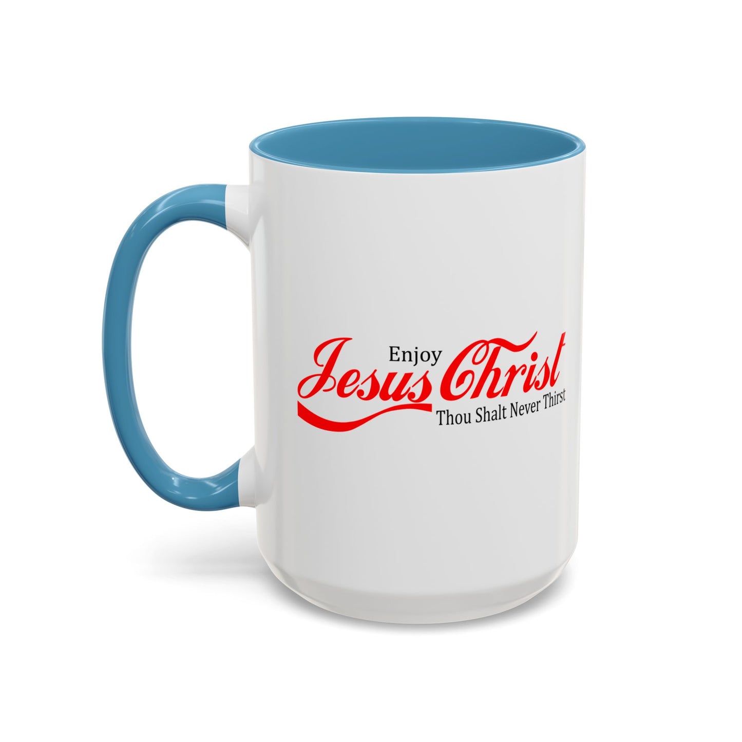 Christian Ceramic Mug - Enjoy Him Accent Coffee Mug (11, 15oz)