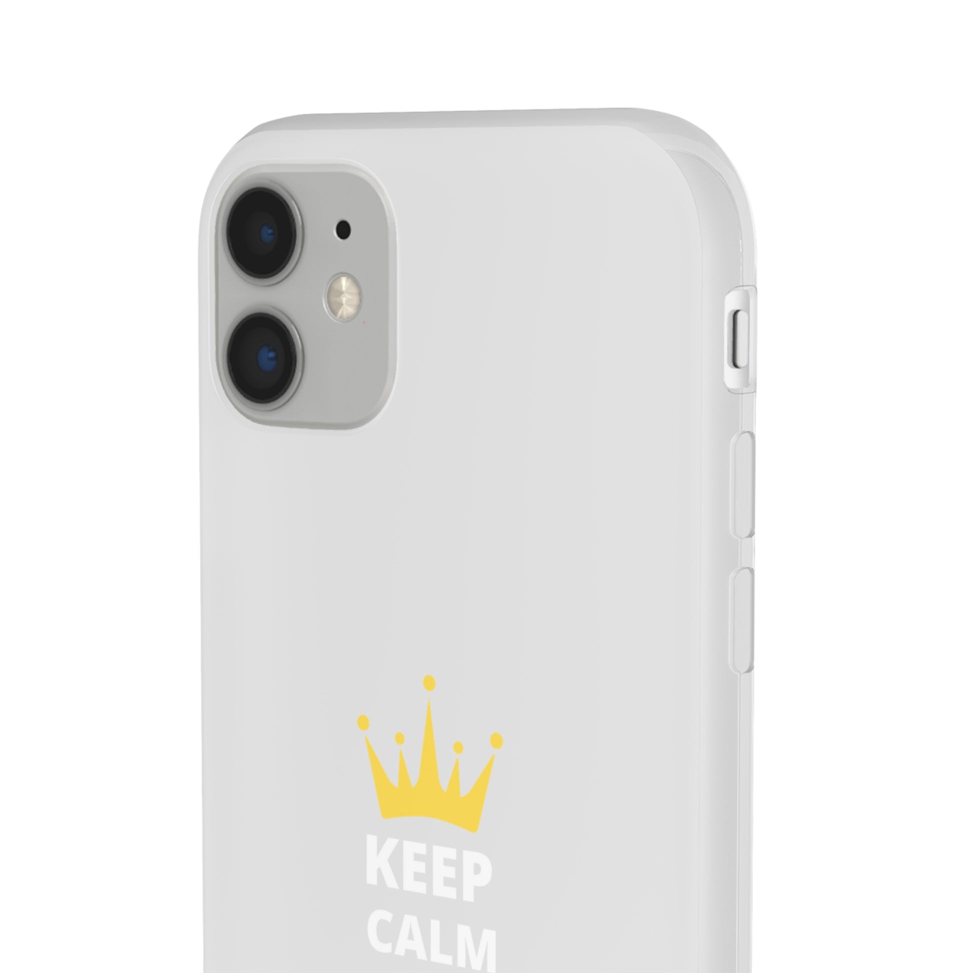 Keep Calm And Trust God Christian Flexi Phone Case Printify