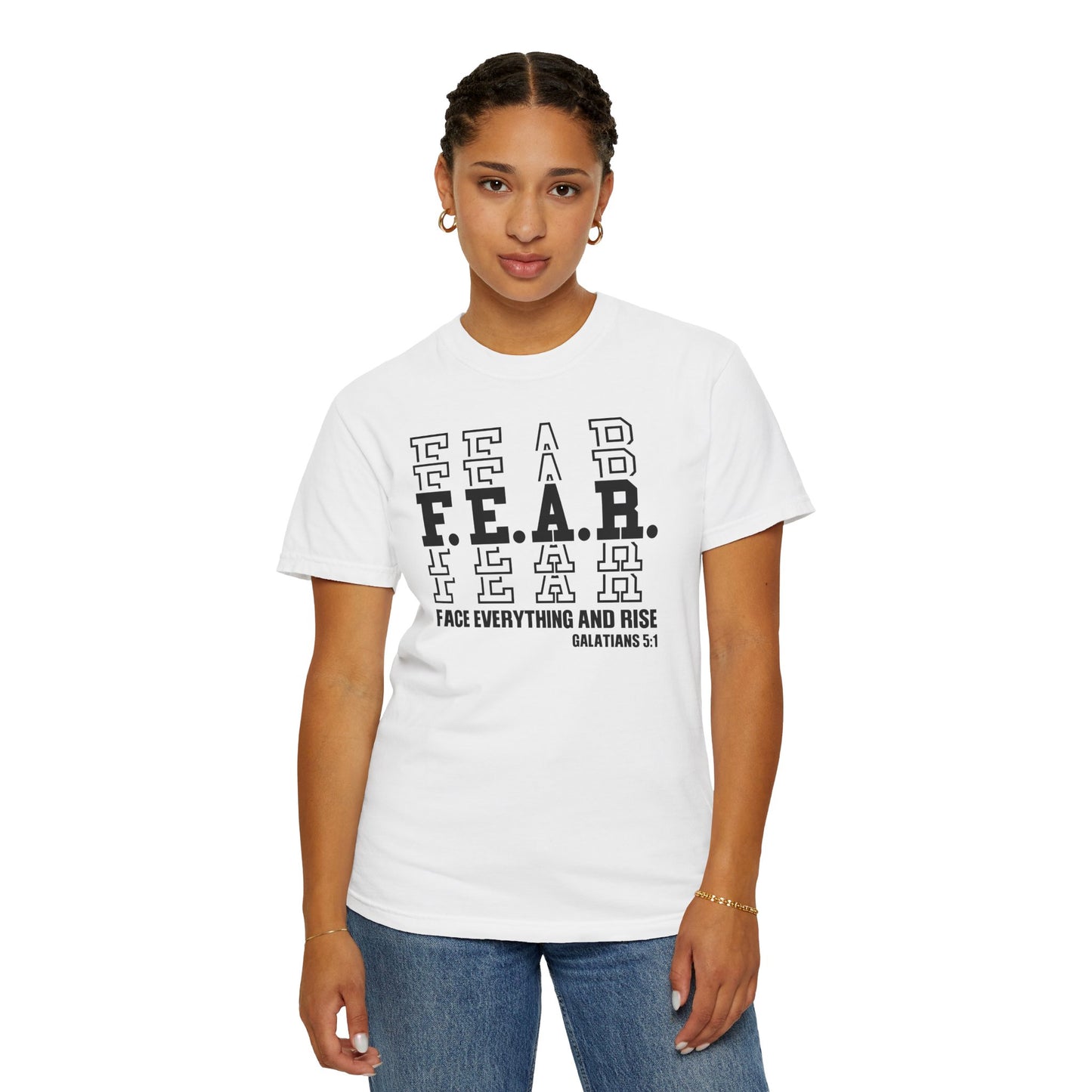 FEAR Face Everything And Rise Unisex Christian T-shirt