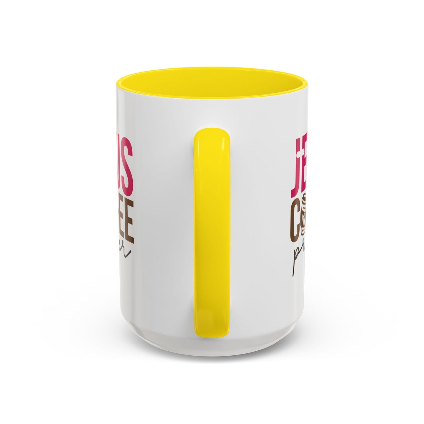 Faith-Inspired Coffee Prayer Accent Mug - Faith Inspired Gift for Coffee Lovers, Religious Drinkware, Inspirational Kitchen Decor