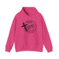 Unisex Christian Hooded Sweatshirt - Loading He Aint Done With Me Yet