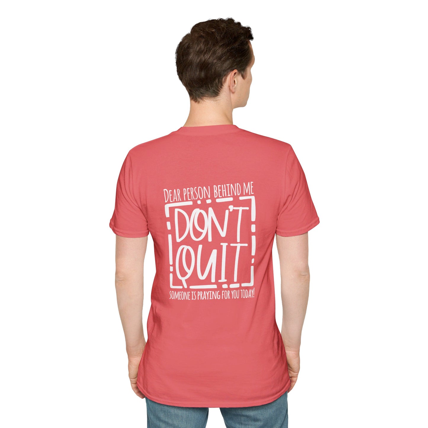 Pray For One Another Don't Quit Unisex Christian T-shirt