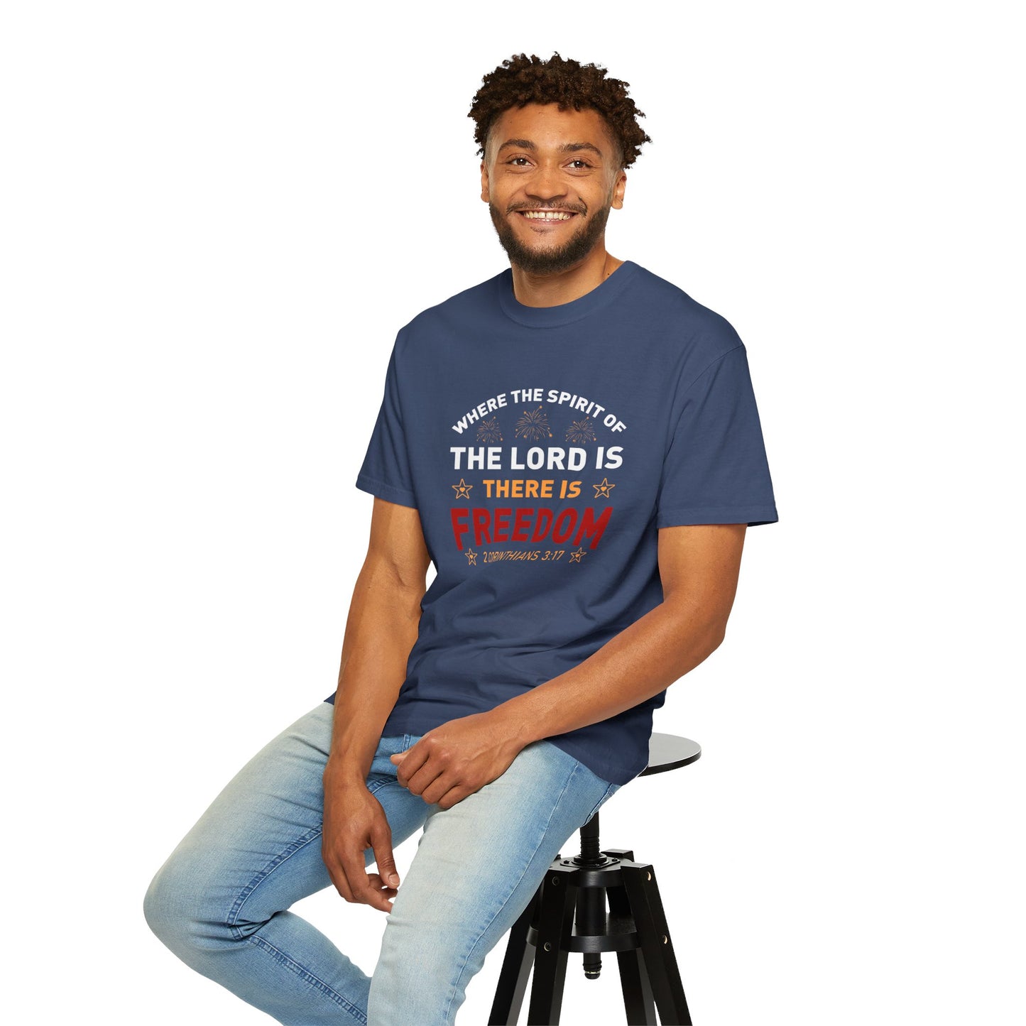 Where The Spirit Of The Lord Is There Is Freedom Unisex T-shirt