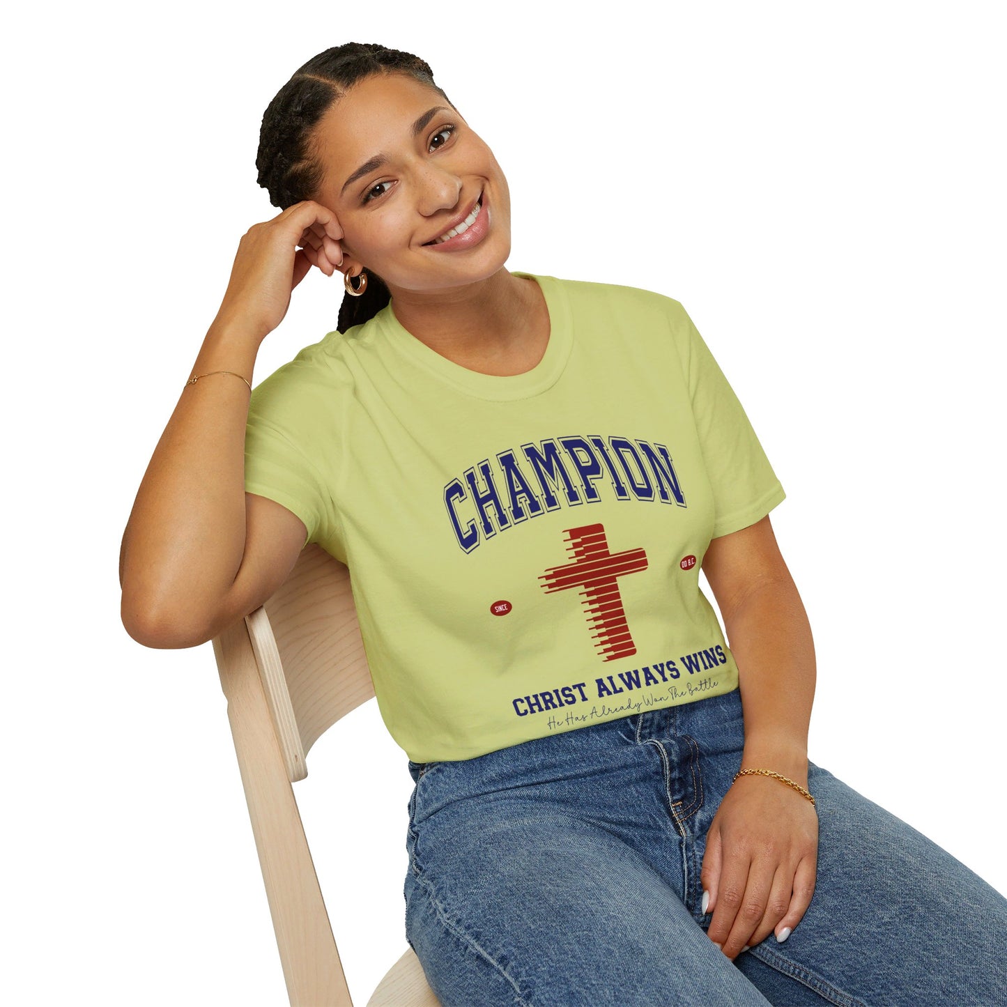 Champion Christ Always Wins Unisex Christian T-shirt