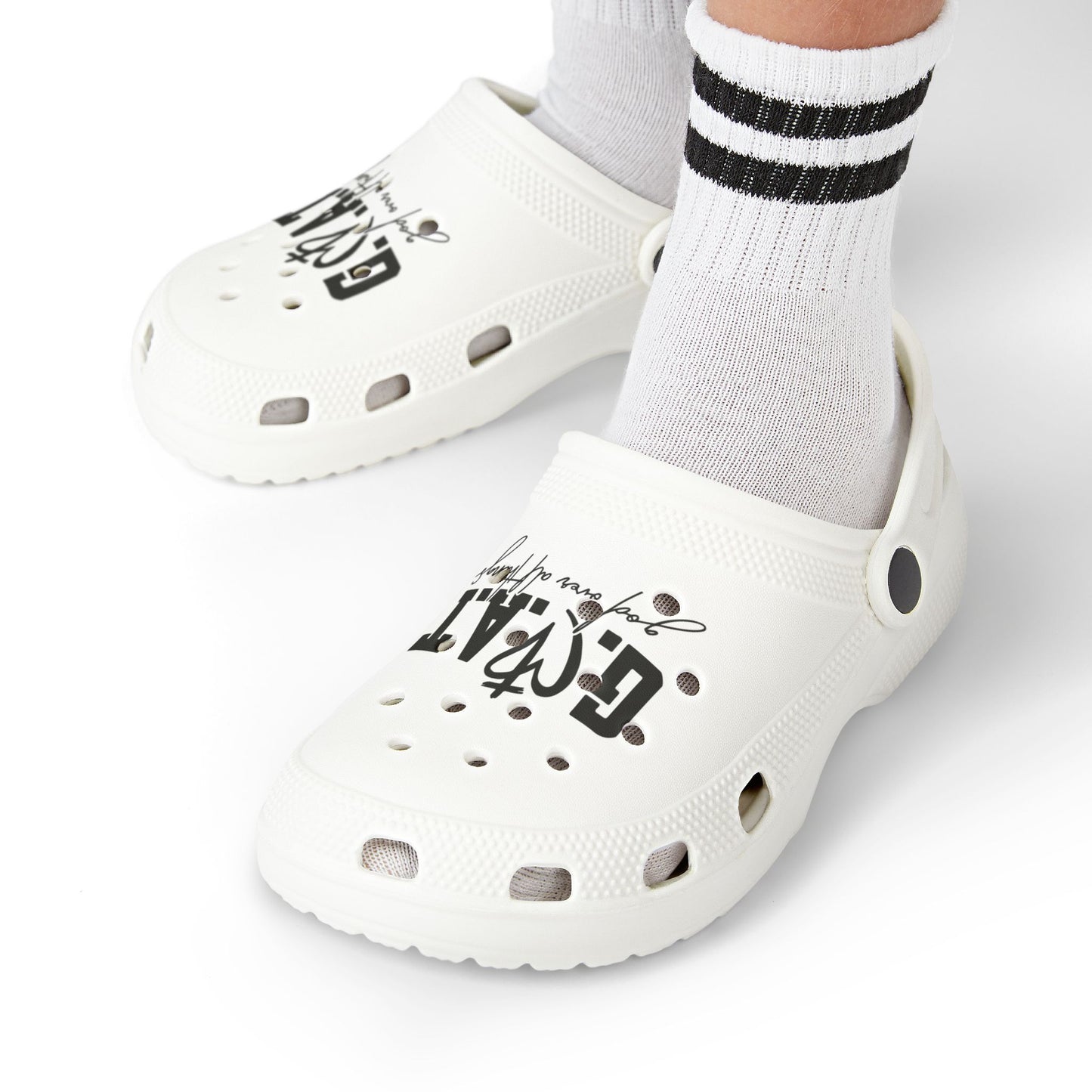 Kid's EVA Foam Clogs - GOAT God Over All Things Design