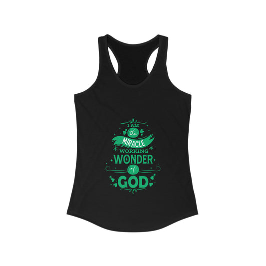 I Am A Miracle Working Wonder Of God Slim Fit Tank-top