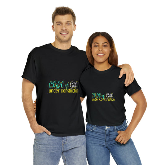 Child Of God Under Control Unisex Heavy Cotton Tee