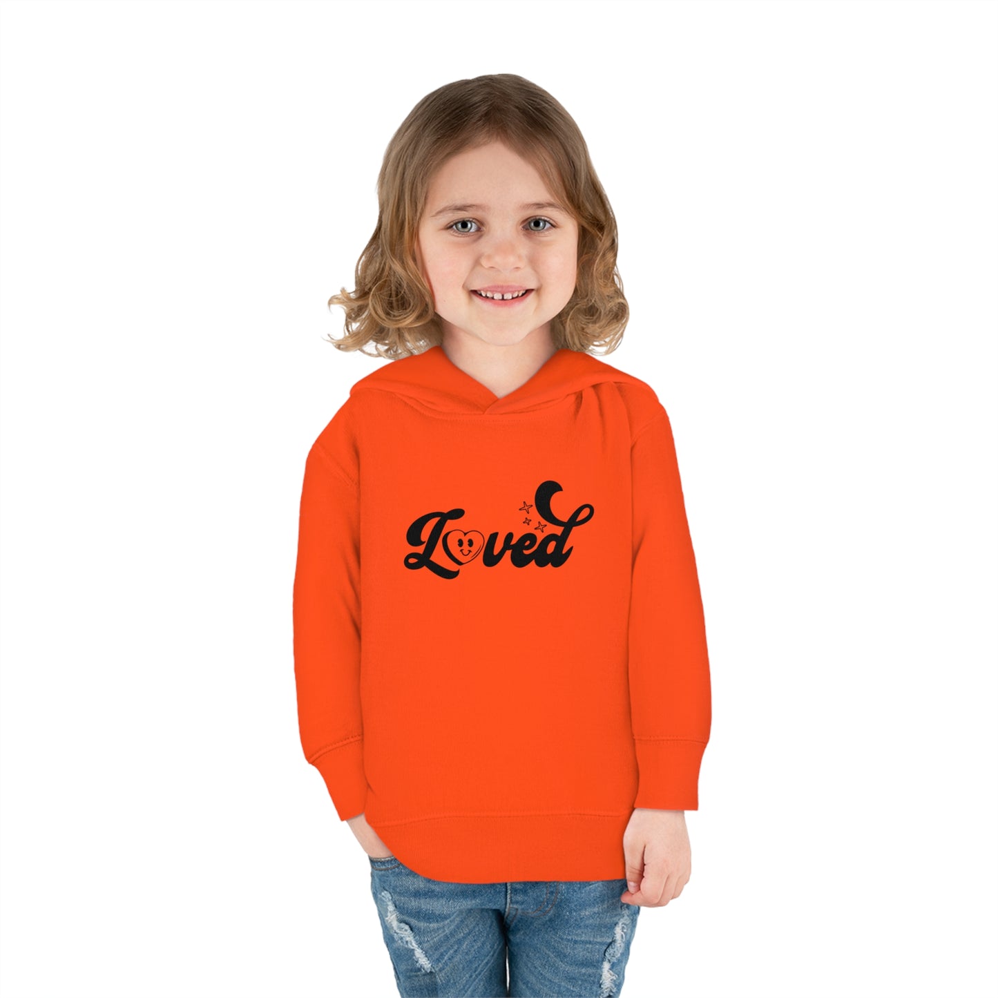 Romans 5:8 You Are Loved More Than You Will Ever Know Christian Toddler Pullover Fleece Hooded Sweatshirt