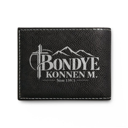 Bondye Konnen M. Kreyòl Christian RFID wallet, view 11