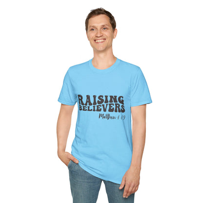 Raising Believers Christian Unisex T-shirt