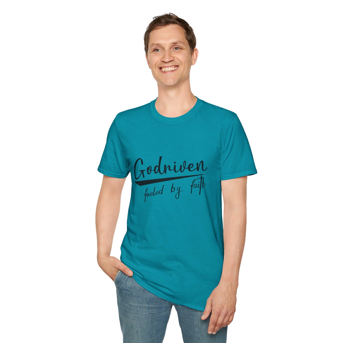 Godriven Fueled By Faith Unisex Christian T-shirt