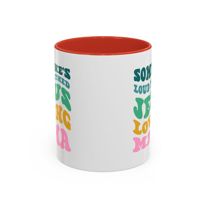 Loud-Mouthed Loving Mama Coffee Mug - Ideal Gift for Moms, Funny Mug, Faith-Based Gift, Colorful Tea Cup, Mother's Day Surprise