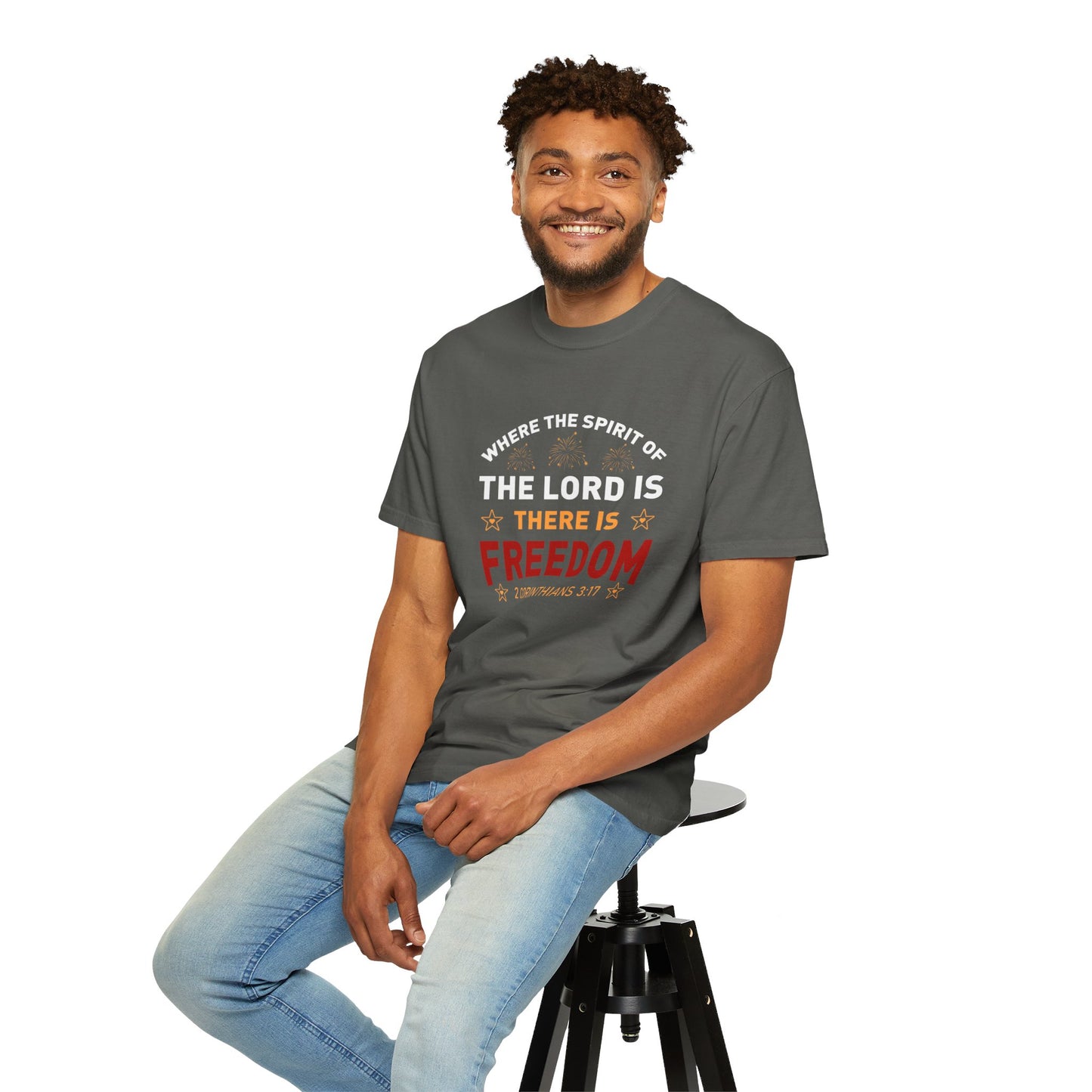 Where The Spirit Of The Lord Is There Is Freedom Unisex T-shirt