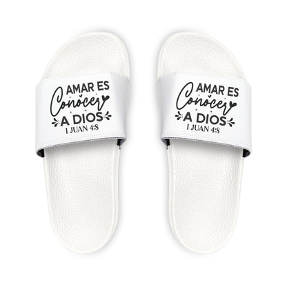 Spiritual Quote Spanish Sandals | Women's Removable - Strap Sandals for Summer | Perfect for Everyday, Beach, Vacation, Christian Gifts, Faith [...] - ClaimedbyGodDesigns