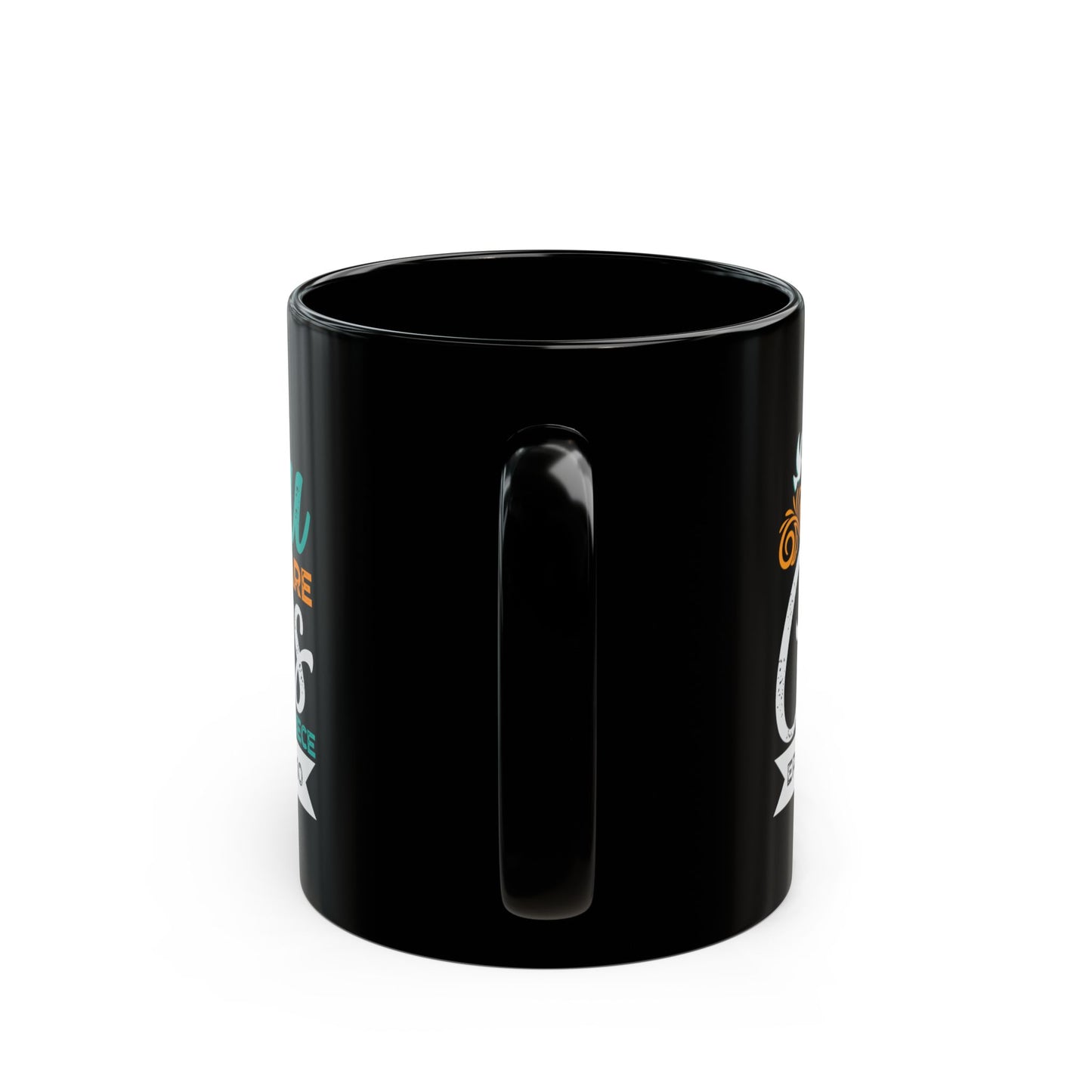 You Are God's Masterpiece Black Ceramic Mug 11oz (double sided print)