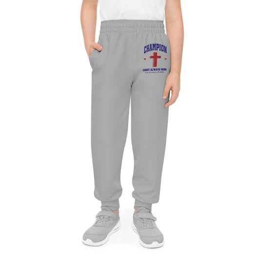 Champion Christ Always Wins Youth Christian Sweatpants (Joggers)