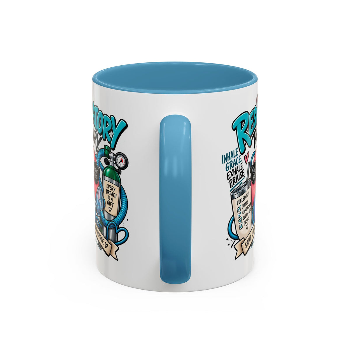 Respiratory Therapy Coffee Mug – Funny Respiratory Therapist Gift (11/15oz)