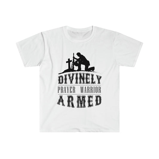 divinely armed prayer warrior Unisex T-shirt