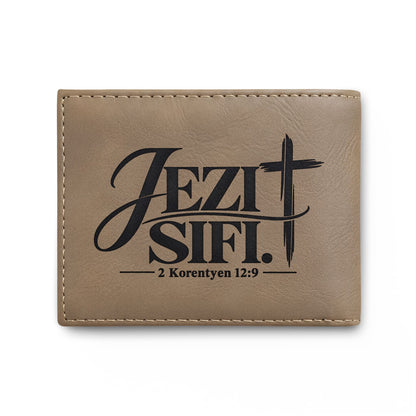 Jezi Sifi. Kreyòl Christian RFID wallet, view 12