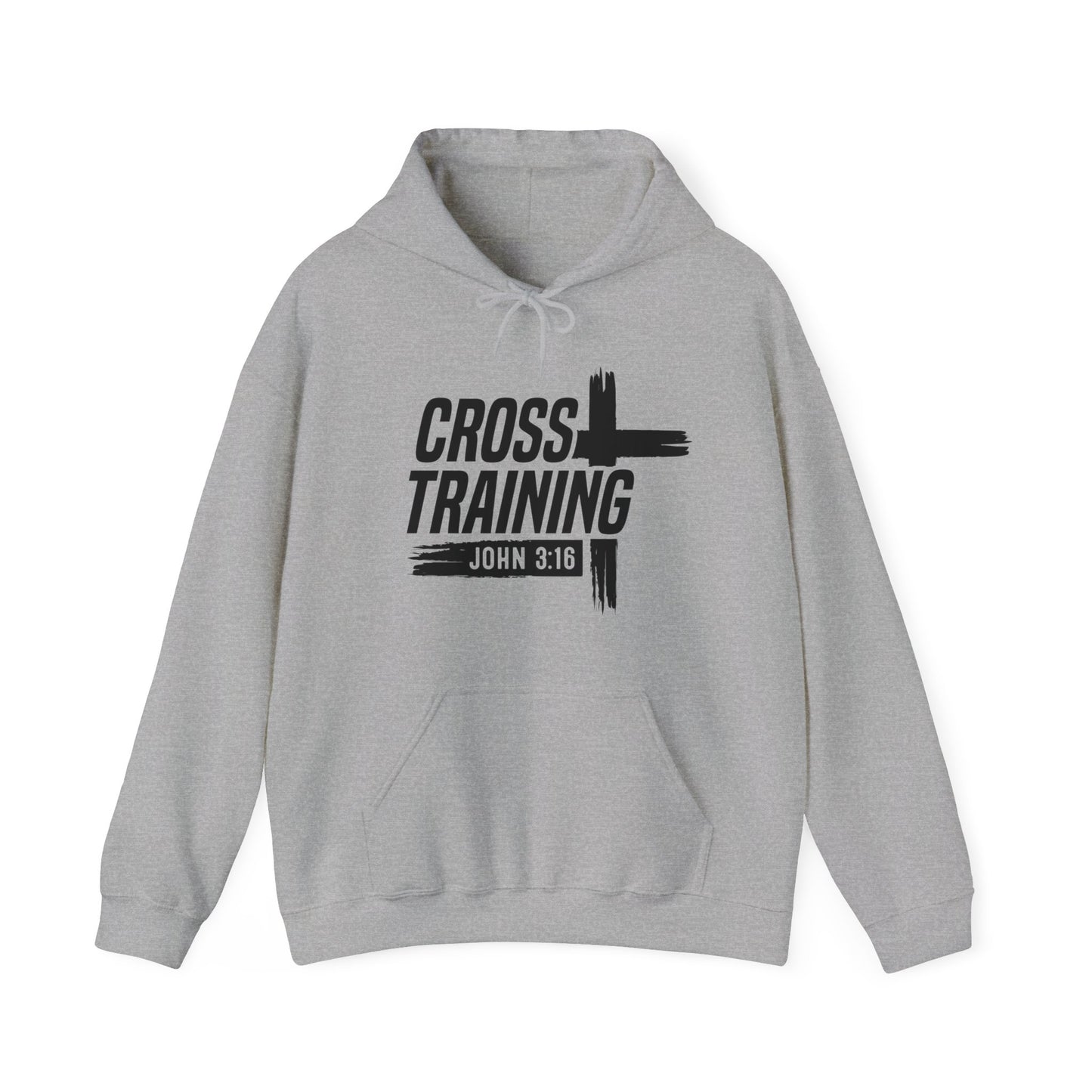 Cross Training Unisex Christian Hooded Pullover Sweatshirt