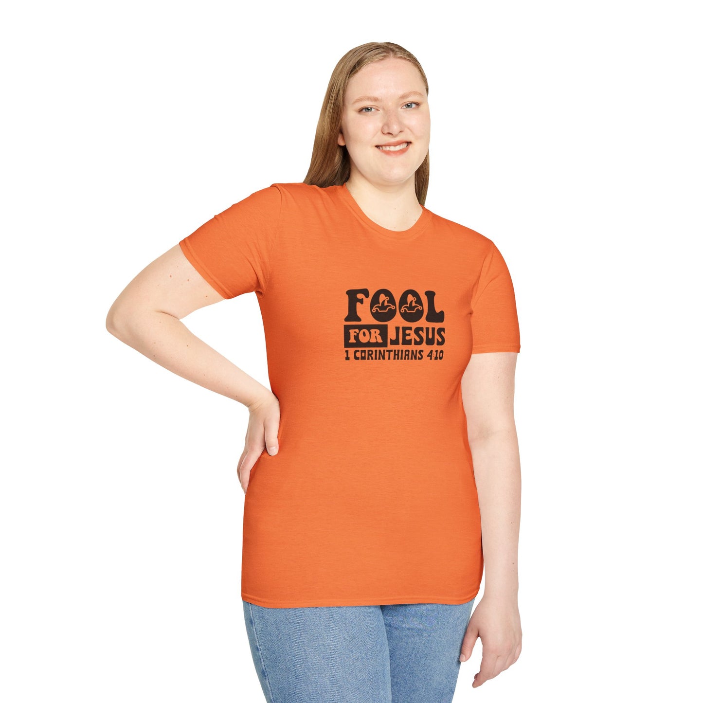 Fool For Jesus Funny Unisex Christian T-shirt