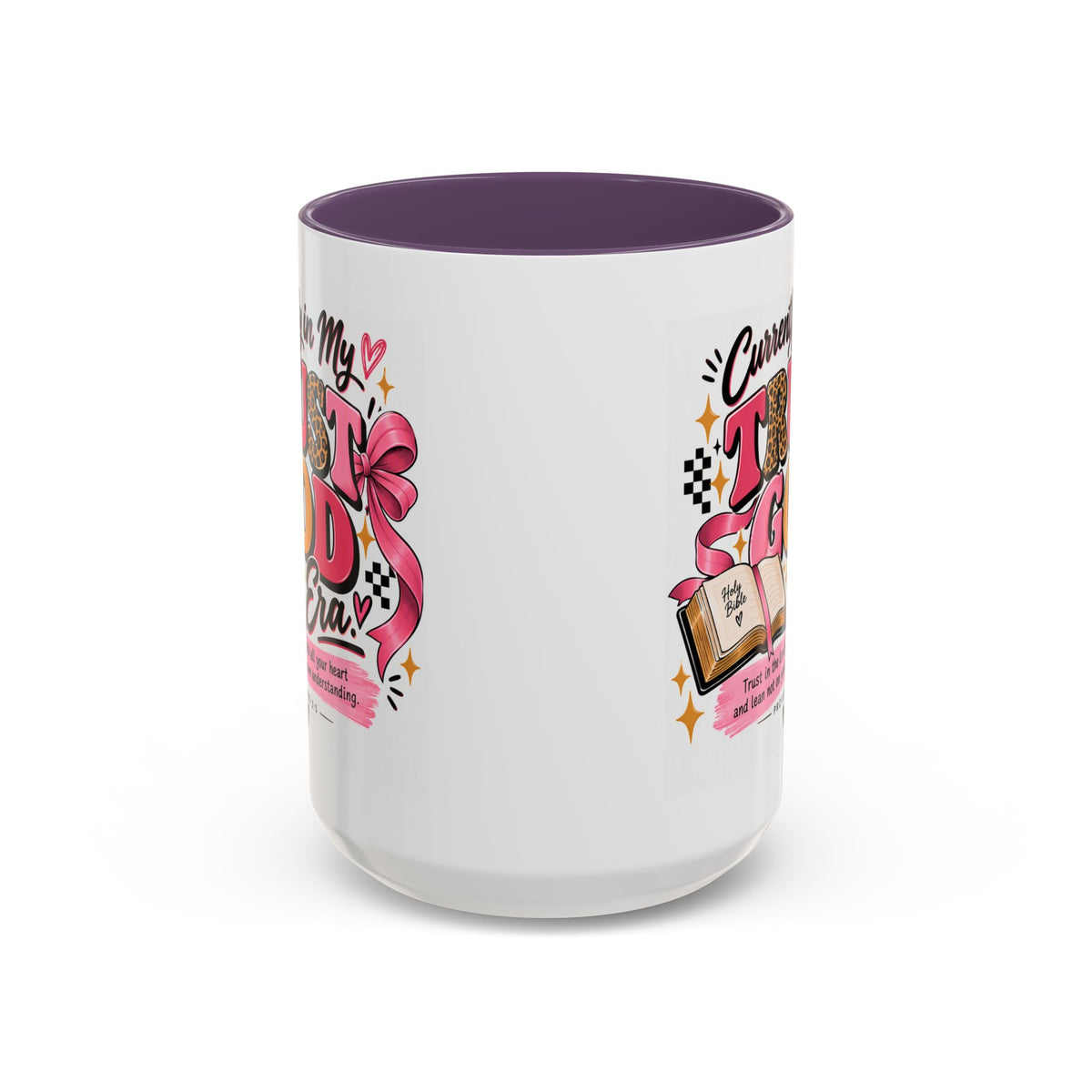 Currently in My Trust God Era Coffee Mug