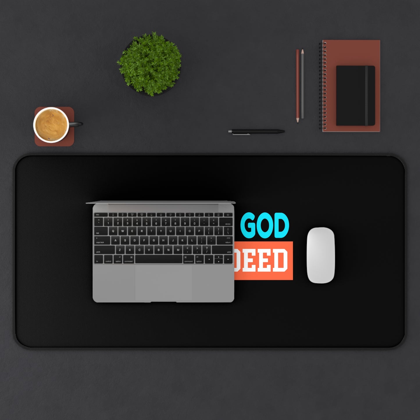 Child Of God Free Indeed Christian Computer Keyboard Mouse Desk Mat