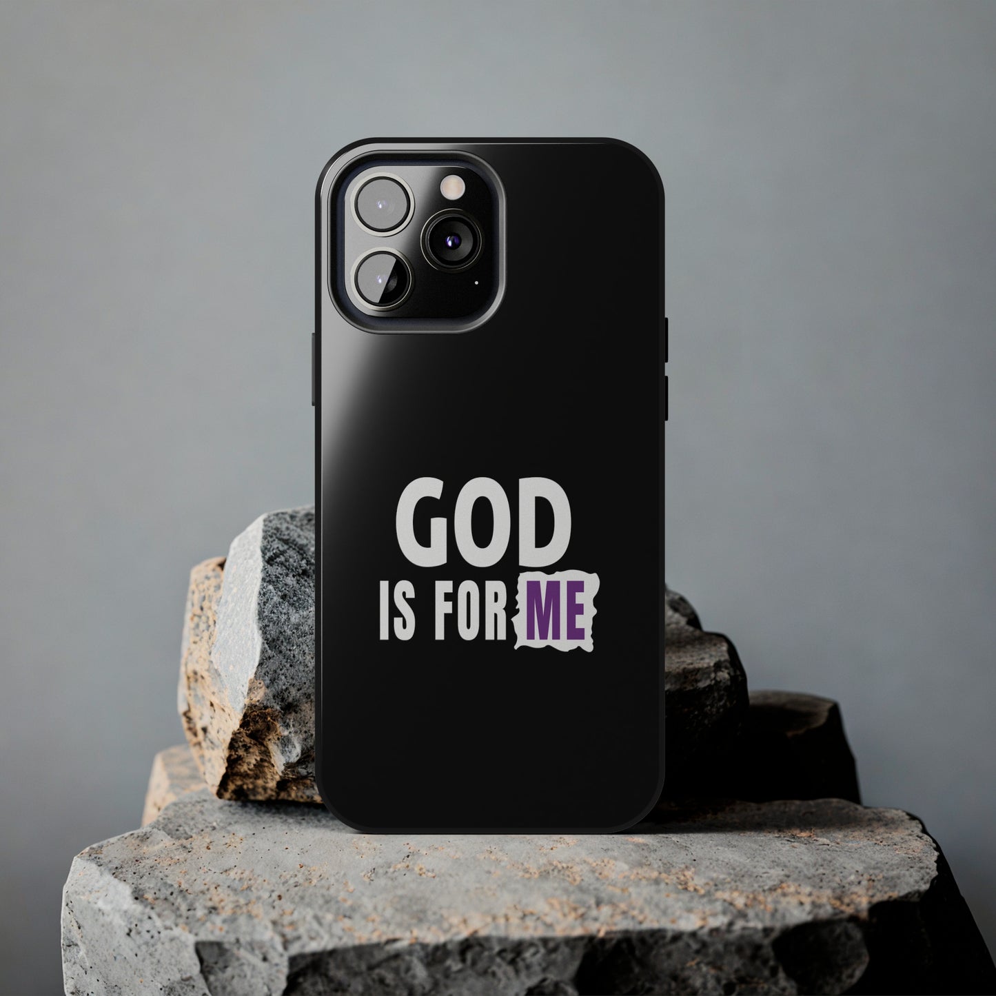 God Is For Me Christian Phone Tough Phone Cases, Case-Mate Printify