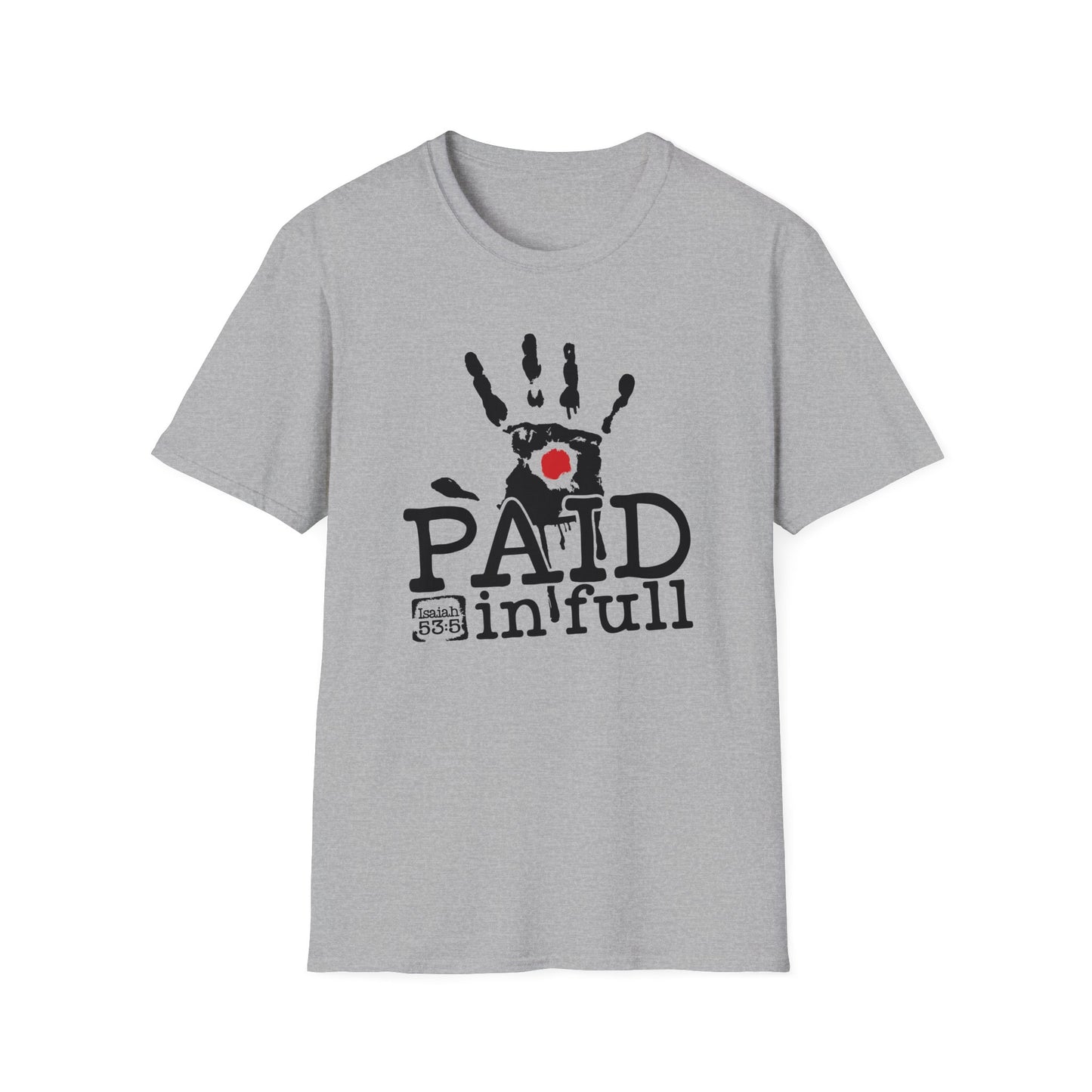 Paid In Full Jesus Paid It All Christian Unisex T-shirt