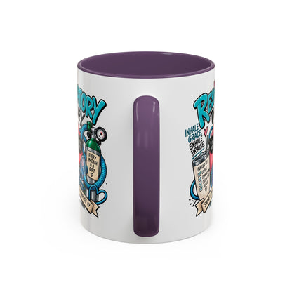 Respiratory Therapy Coffee Mug – Funny Respiratory Therapist Gift (11/15oz)