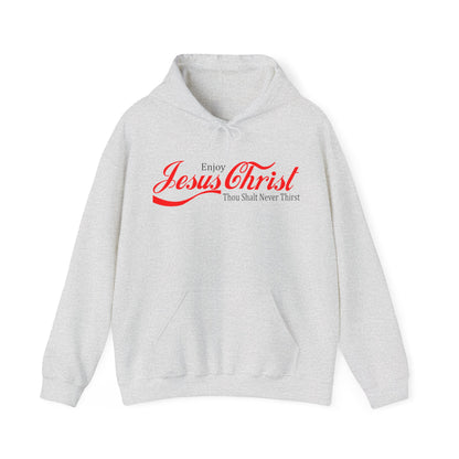 Unisex Christian Hooded Sweatshirt - Enjoy Him