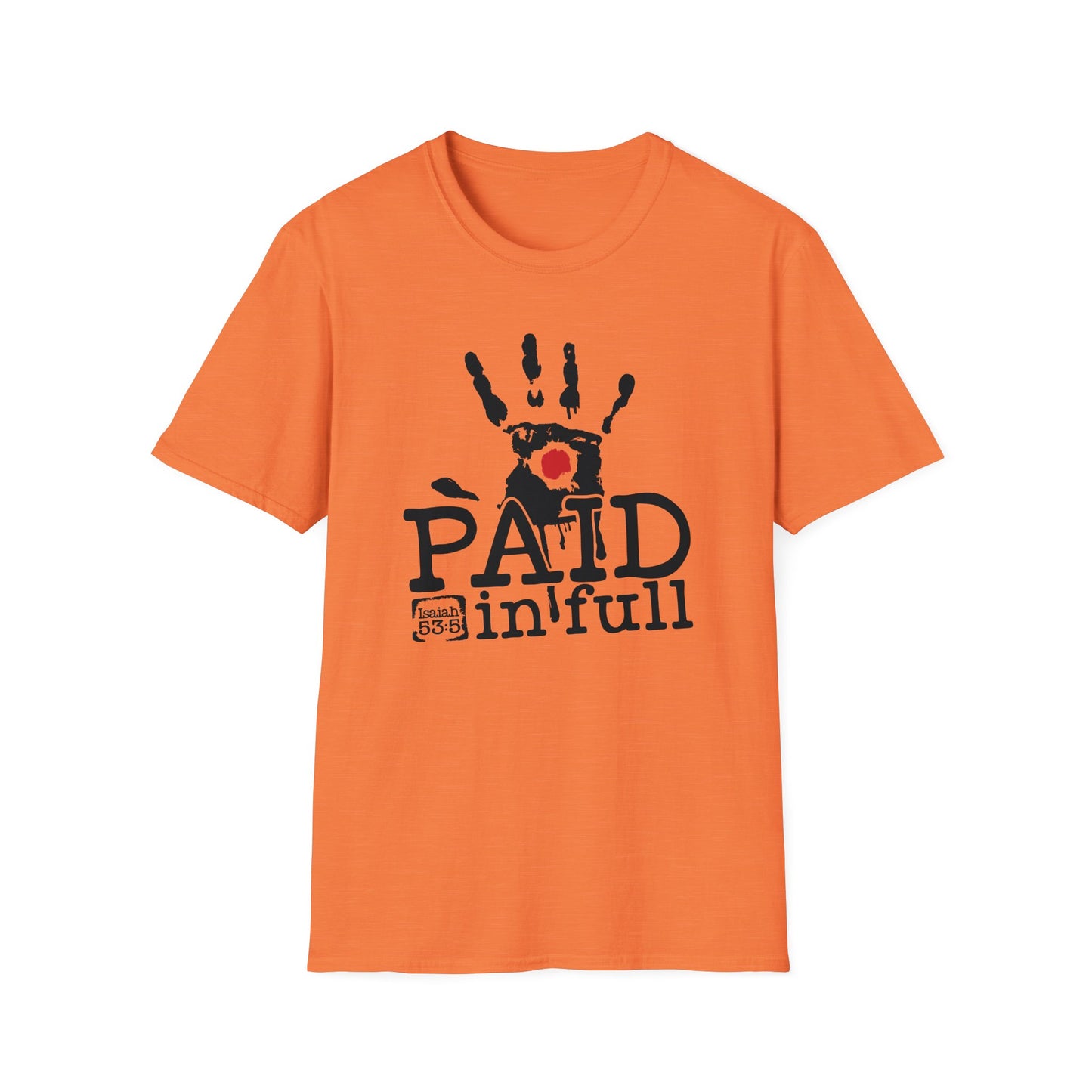 Paid In Full Jesus Paid It All Christian Unisex T-shirt