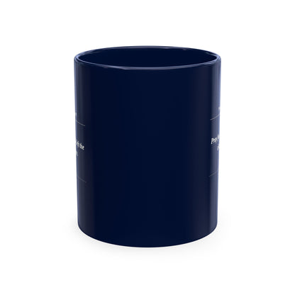 Prayer Request Ceramic Mug — 'Pray for My Peace' Inspirational Religious Coffee Cup