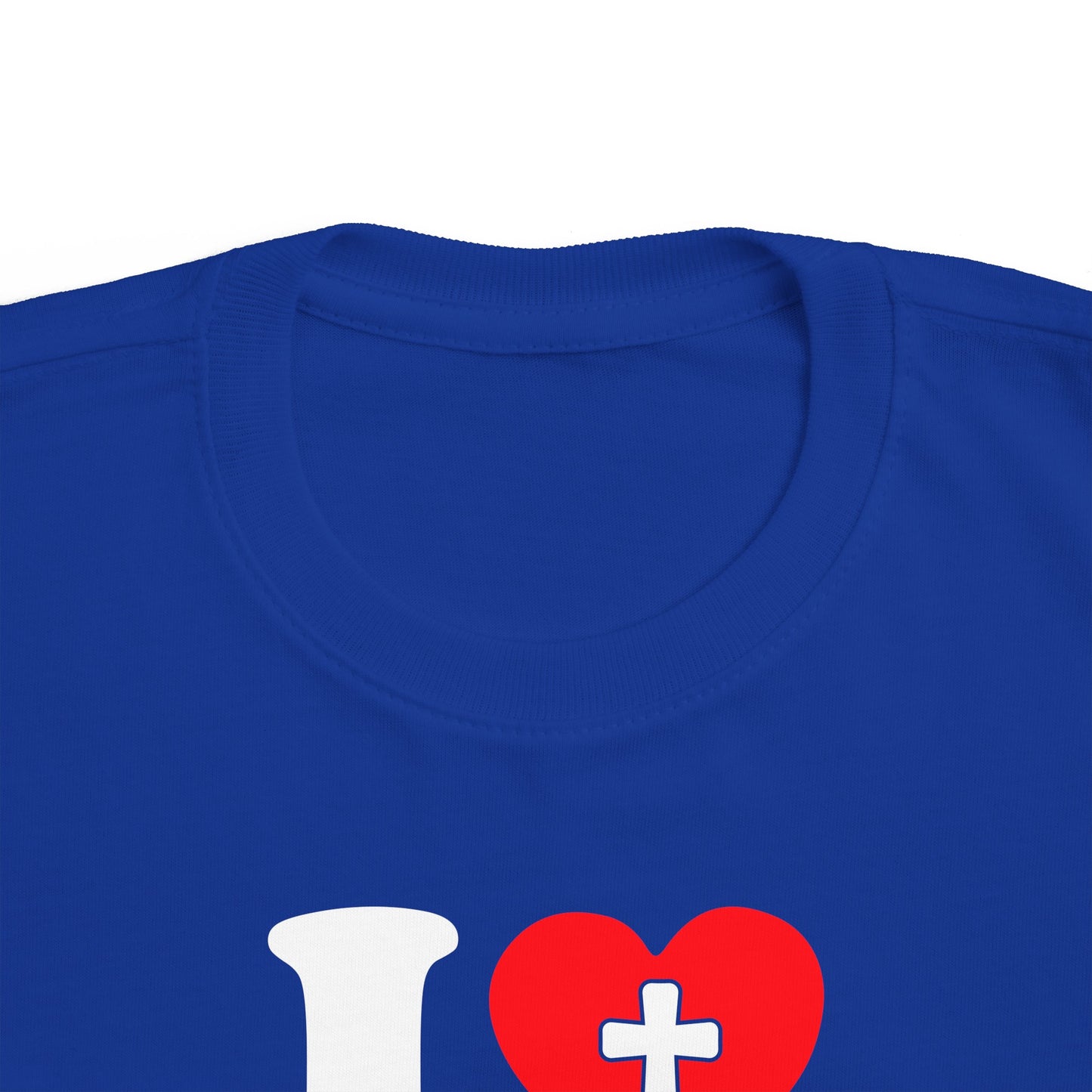 I Love Faith Toddler's Christian T-shirt Printify