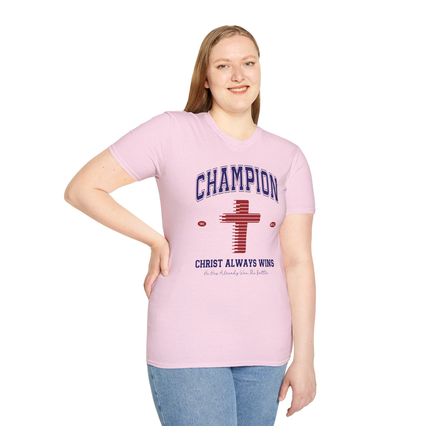 Champion Christ Always Wins Unisex Christian T-shirt