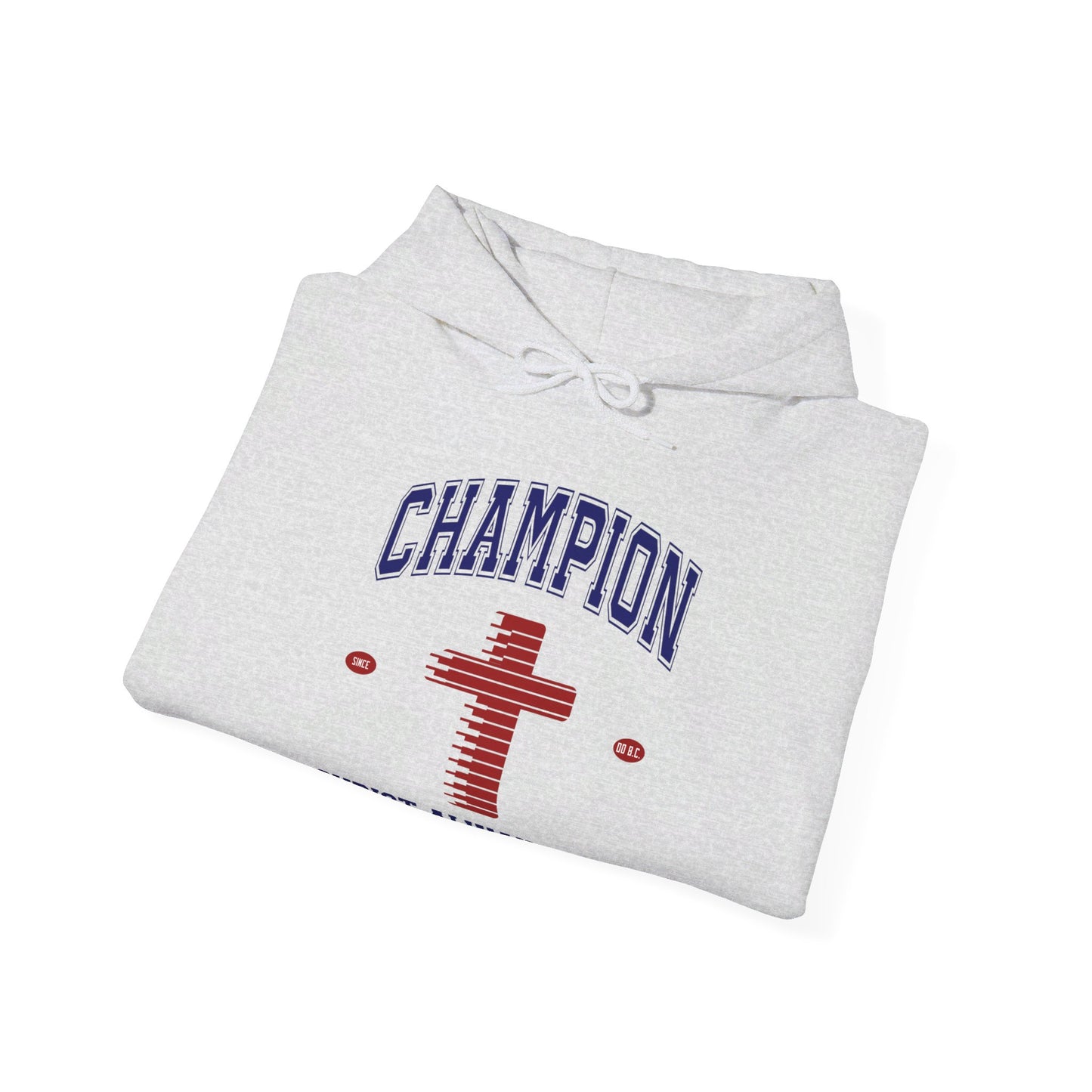 Champion Christ Always Wins Unisex Christian Pullover Hooded Sweatshirt