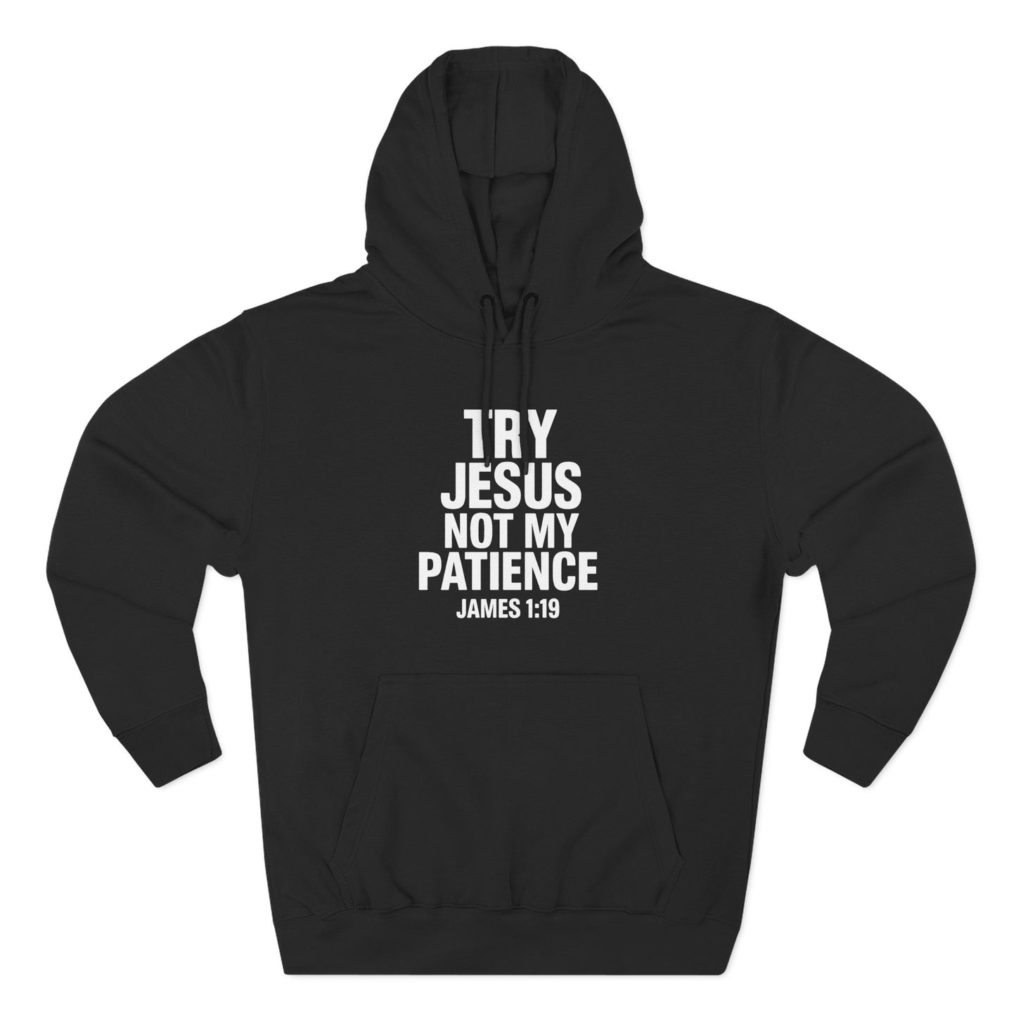 Inspirational Three - Panel Fleece Hoodie – Faith - Based Apparel, Christian Gift, Cozy Layer, Funny Unisex HoodedSweatshirt, Everyday Wear - ClaimedbyGodDesigns