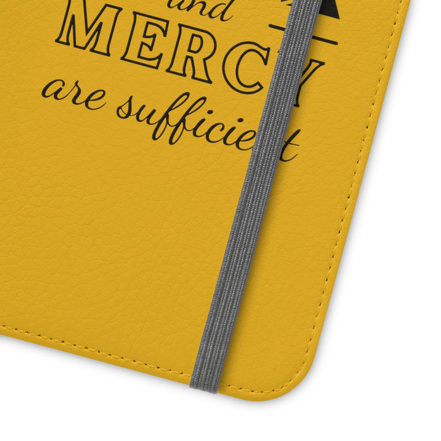 His Favor Grace & Mercy Are Sufficient Phone Flip Cases