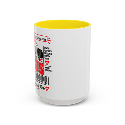 If Found, Return to Jesus Personalized Christian Coffee Mug — Called by Name Accent Mug (15oz)