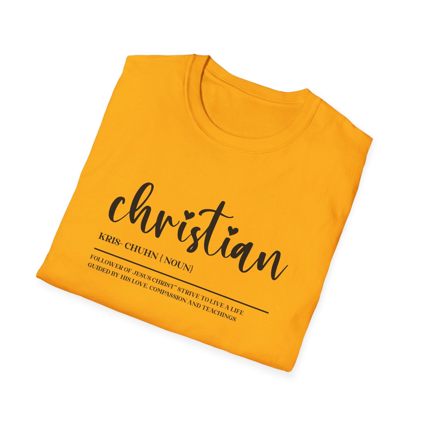 I Am A Christian Follower Of Christ  Christian Unisex T-shirt