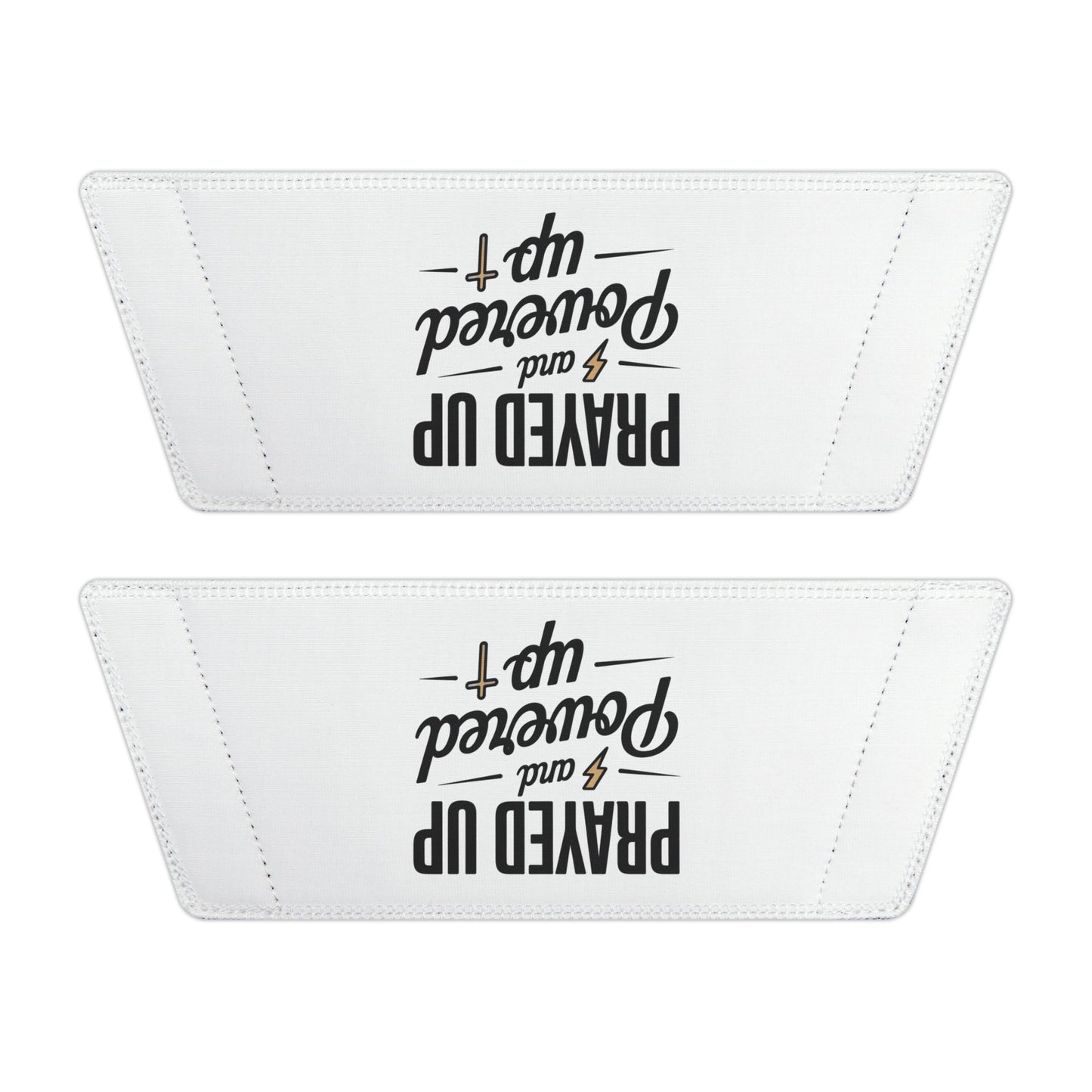 Youth Sandals - "Prayed Up and Powered Up" - Fun Summer Footwear for Kids, Beach Slides, Prayer-Themed Slippers, Gift for Young [...]