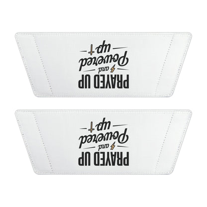 Youth Sandals - "Prayed Up and Powered Up" - Fun Summer Footwear for Kids, Beach Slides, Prayer-Themed Slippers, Gift for Young [...]