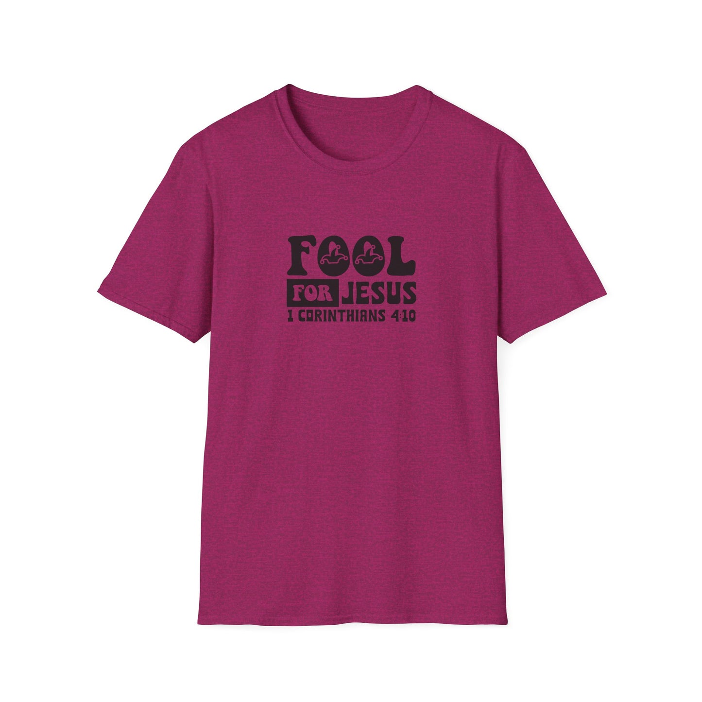 Fool For Jesus Funny Unisex Christian T-shirt