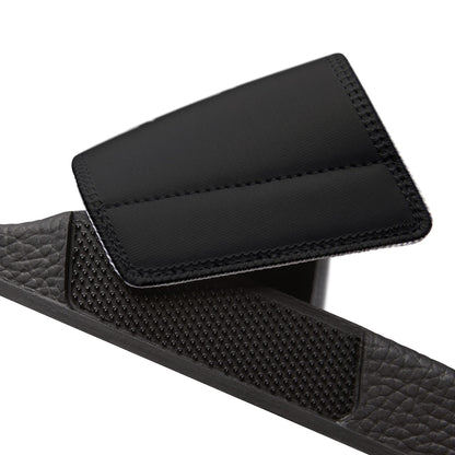 Motivational Men's Christian Removable-Strap Sandals - 'Holy Enough'