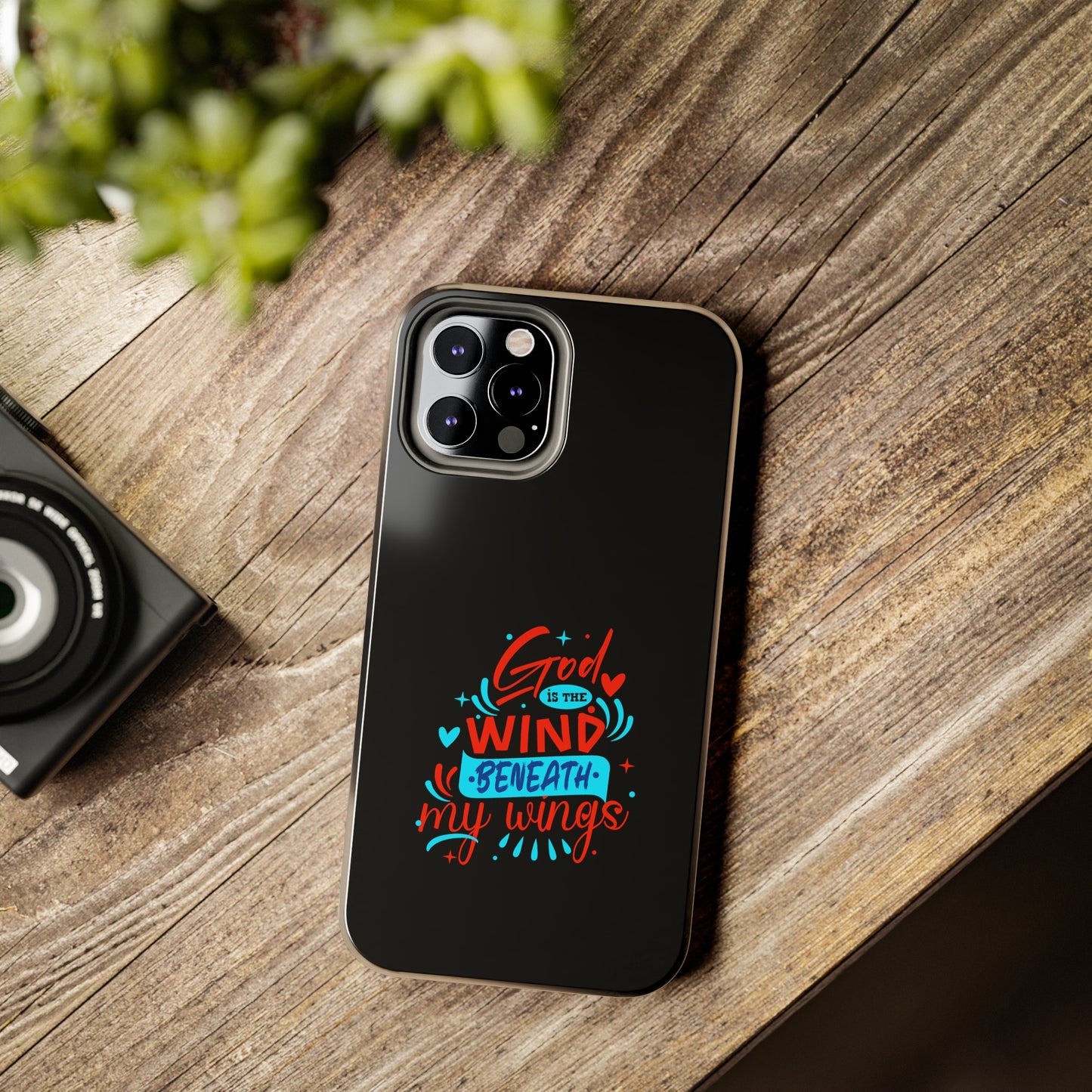 God Is The Wind Beneath My Wings Tough Phone Cases, Case-Mate