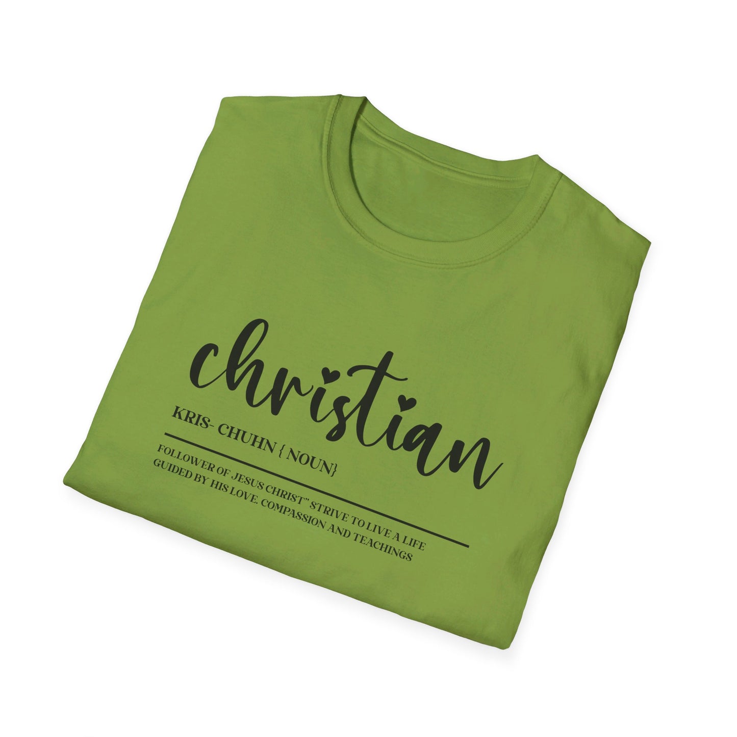 I Am A Christian Follower Of Christ  Christian Unisex T-shirt