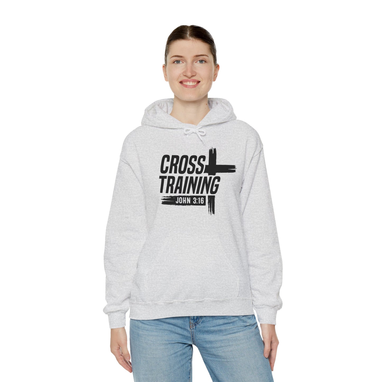 Cross Training Unisex Christian Hooded Pullover Sweatshirt