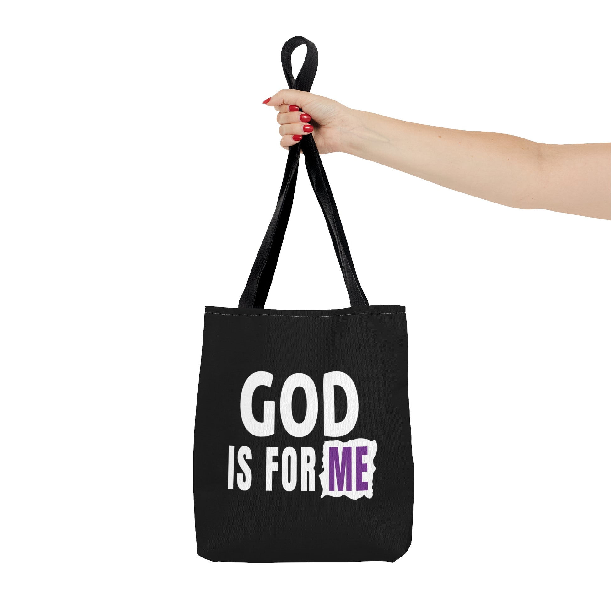 God Is For Me Christian Tote Bag Printify