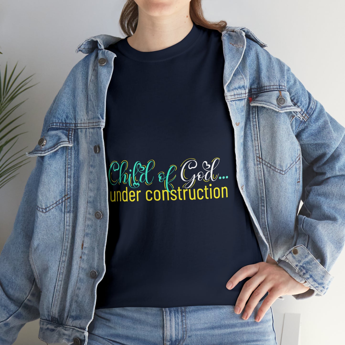 Child Of God Under Control Unisex Heavy Cotton Tee