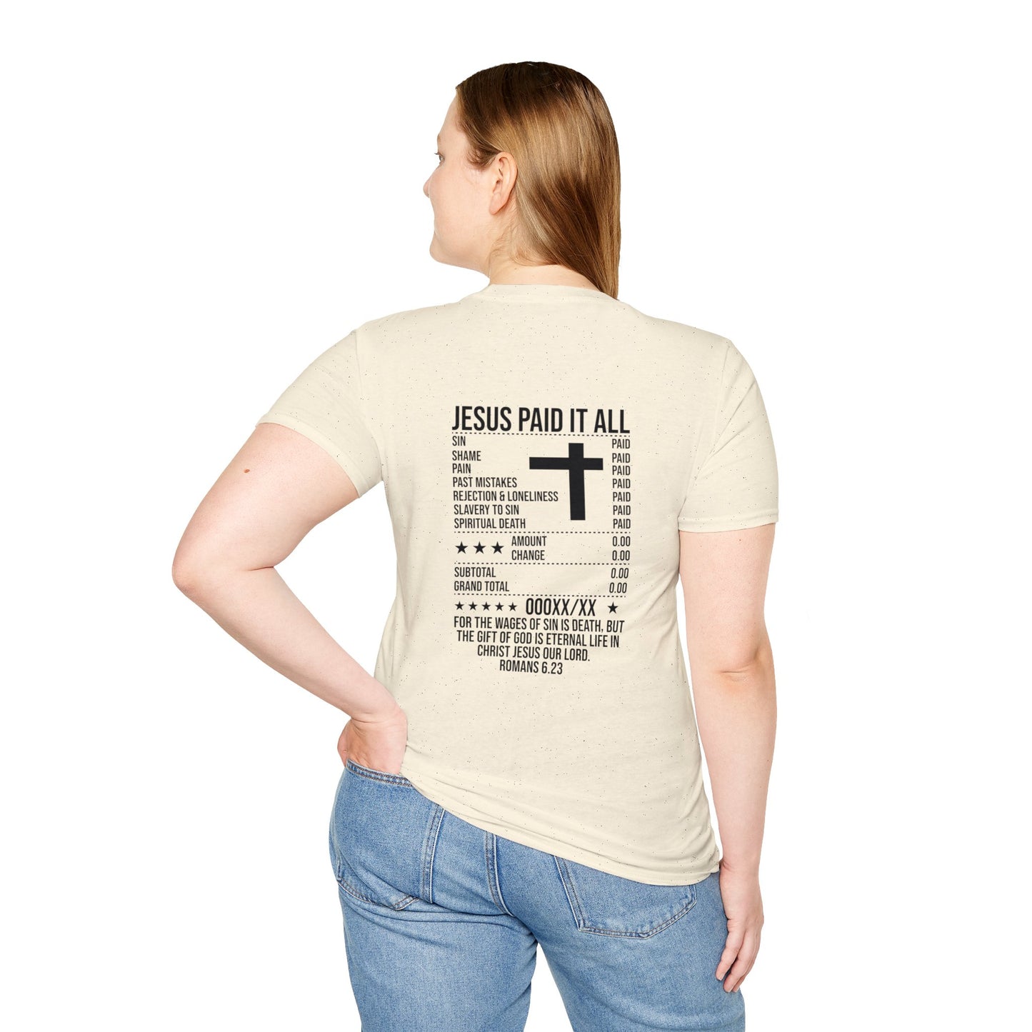 Paid In Full Jesus Paid It All Christian Unisex T-shirt